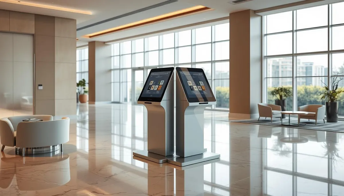 accueil automatisé borne duo