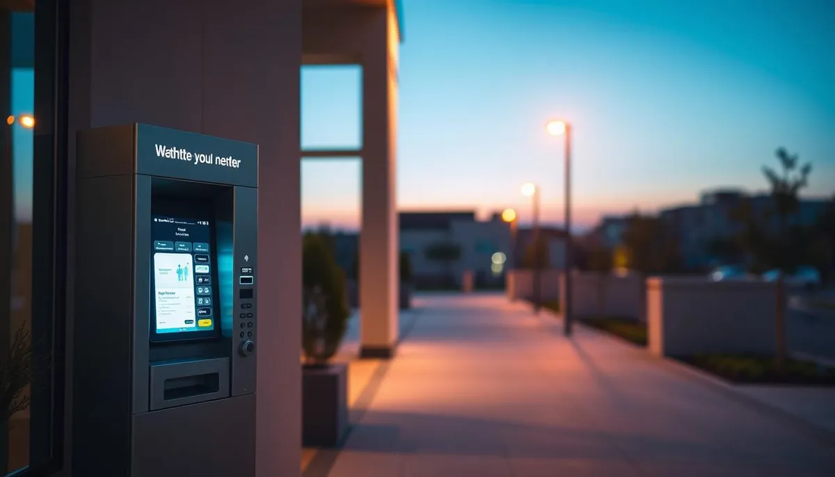 borne extérieure autonome