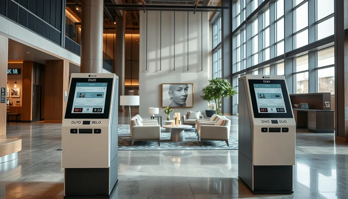 bornes automatisées hôtelières