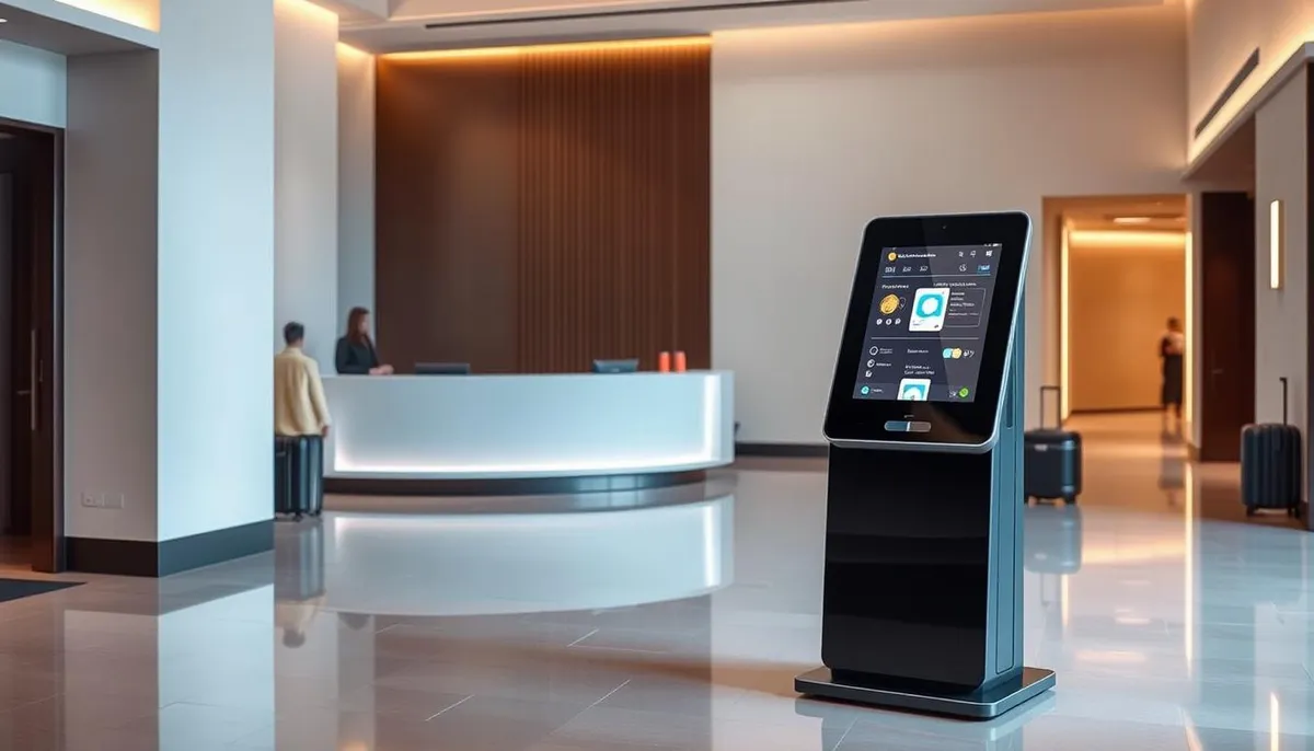 solution hôtelière sans contact