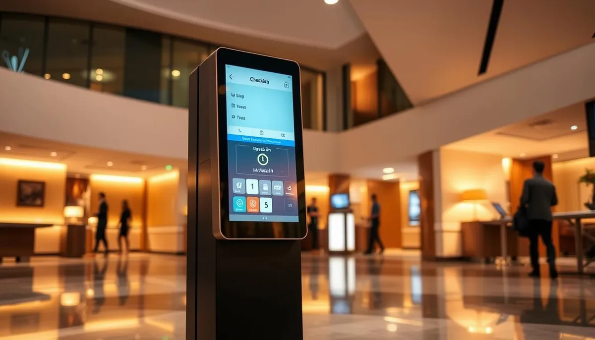 accueil automatisé hôtelier