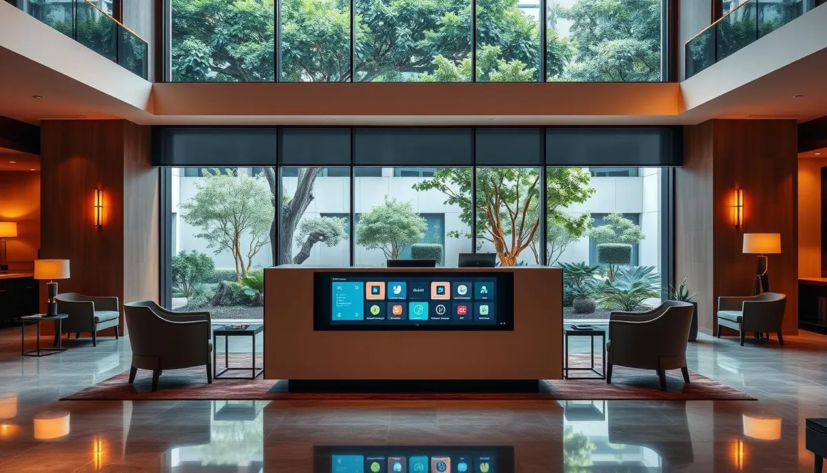 accueil digital hôtellerie