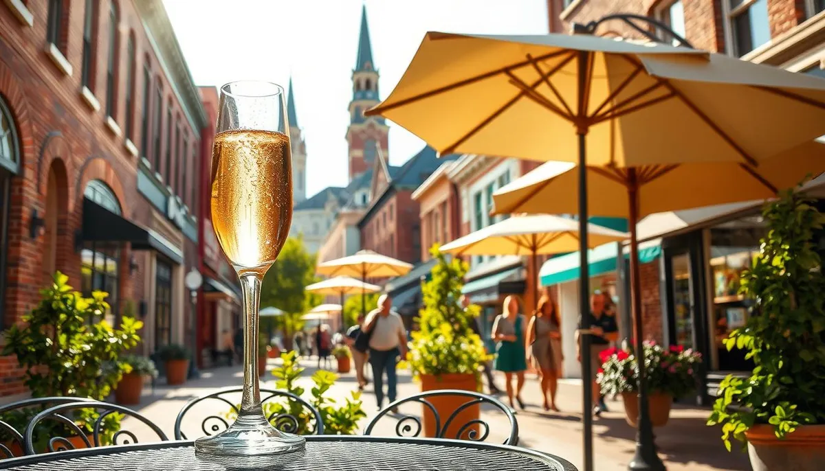 champagne on main
