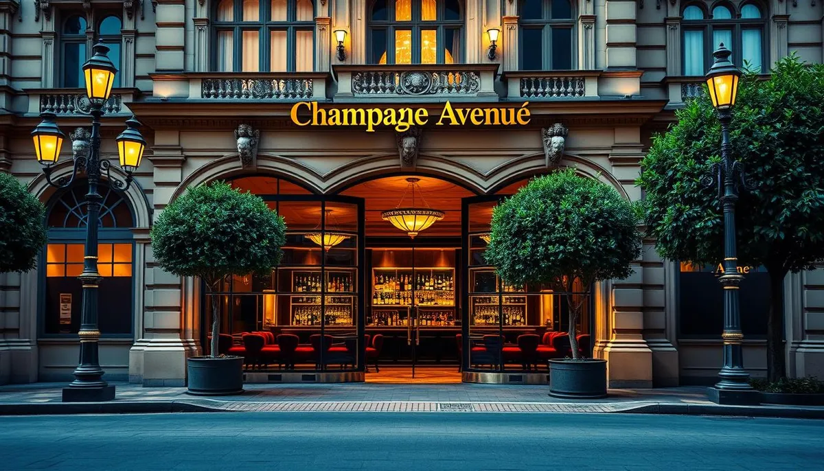 champagne avenue wine bar & shop