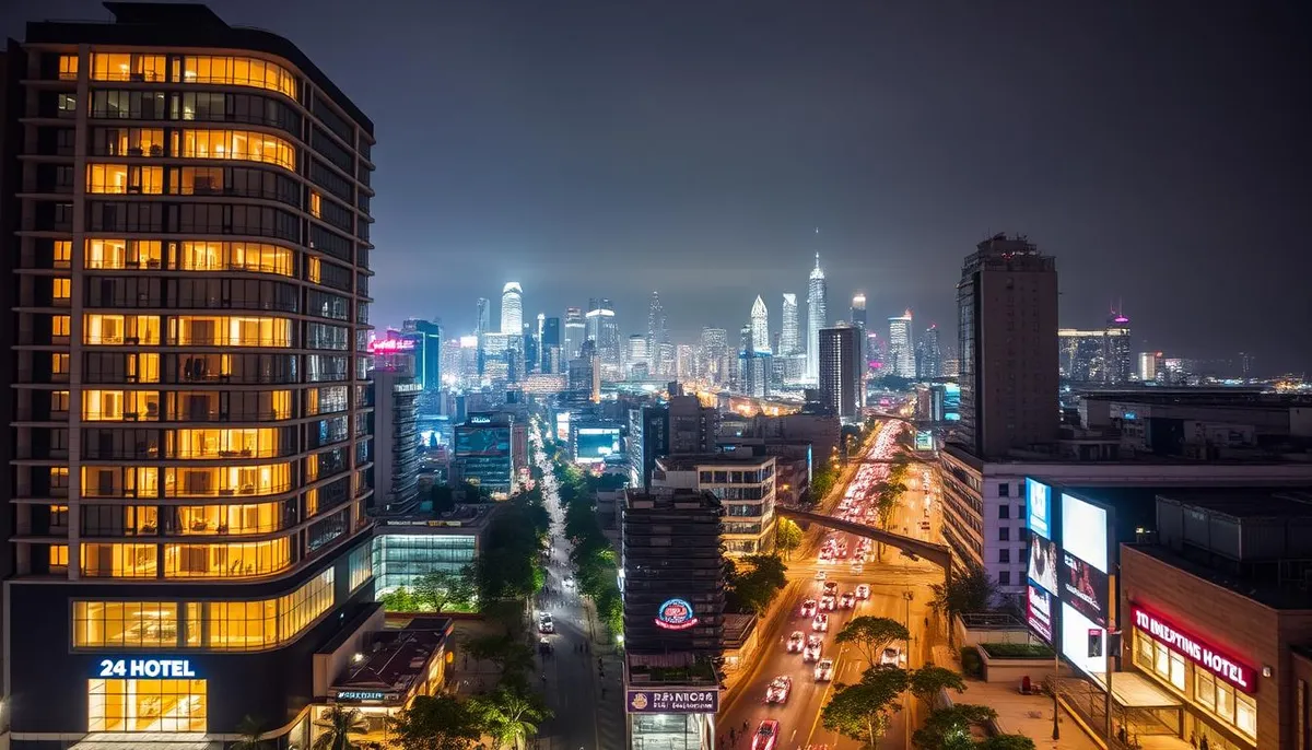 hotel 24h sur 24 intégration urbaine