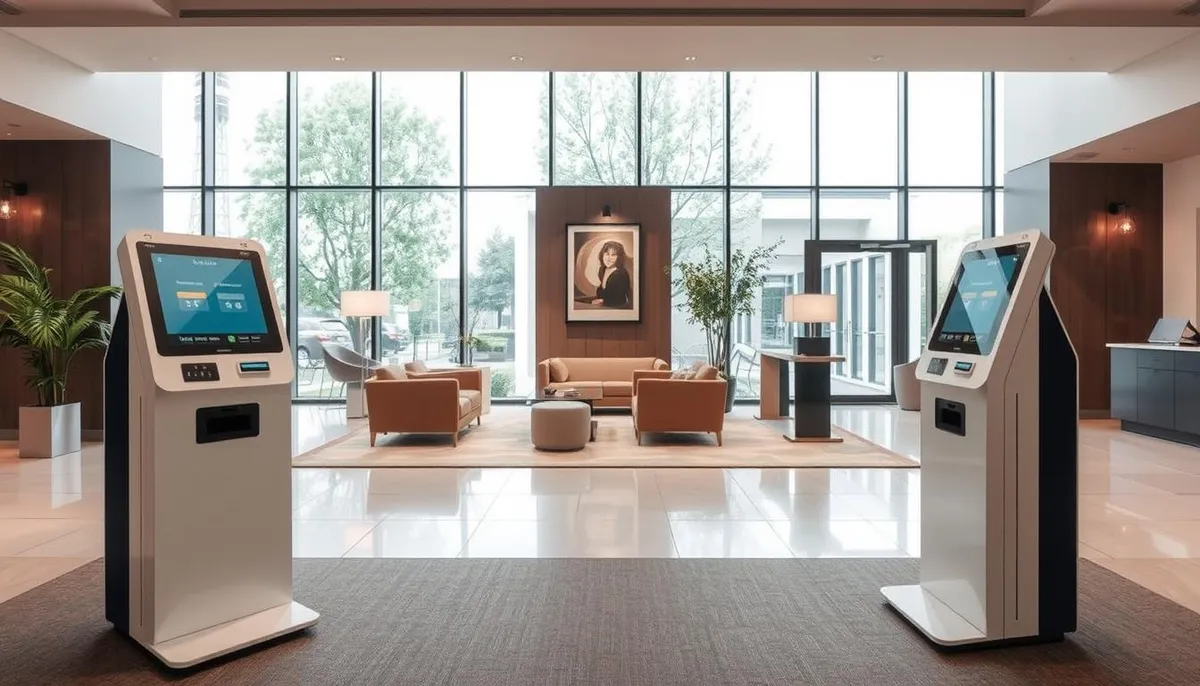 bornes hôtelières automatiques