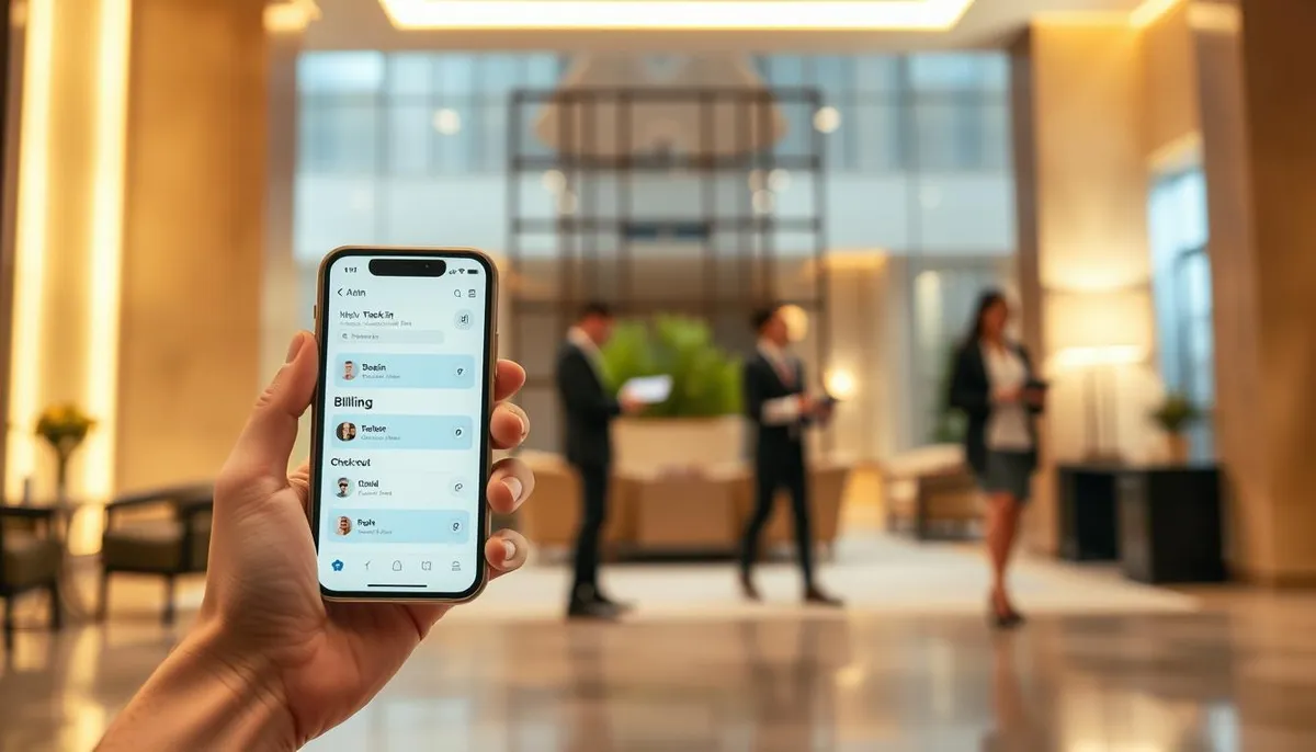 application mobile gestion hôtelière