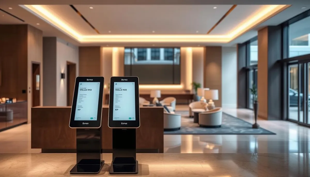 bornes DUO accueil hôtelier