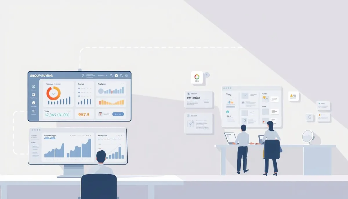Group buying platforms workflow optimization