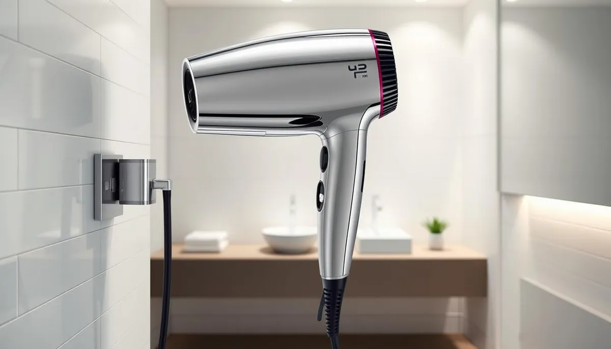 sèche-cheveux mural professionnel