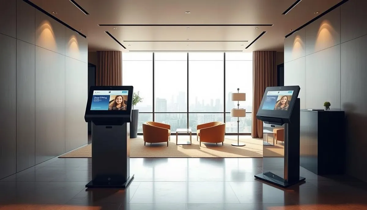 bornes DUO accueil hôtelier