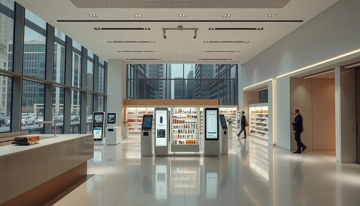 magasins autonomes entreprise