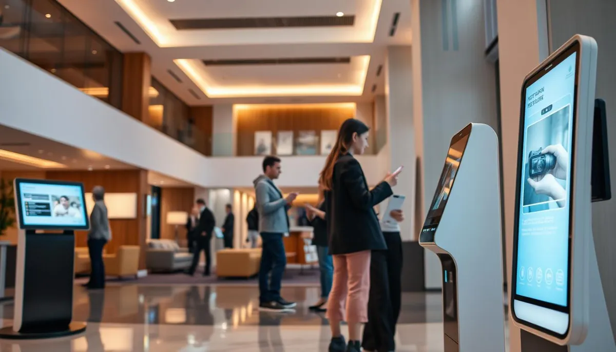 Solutions interactives pour hôtels