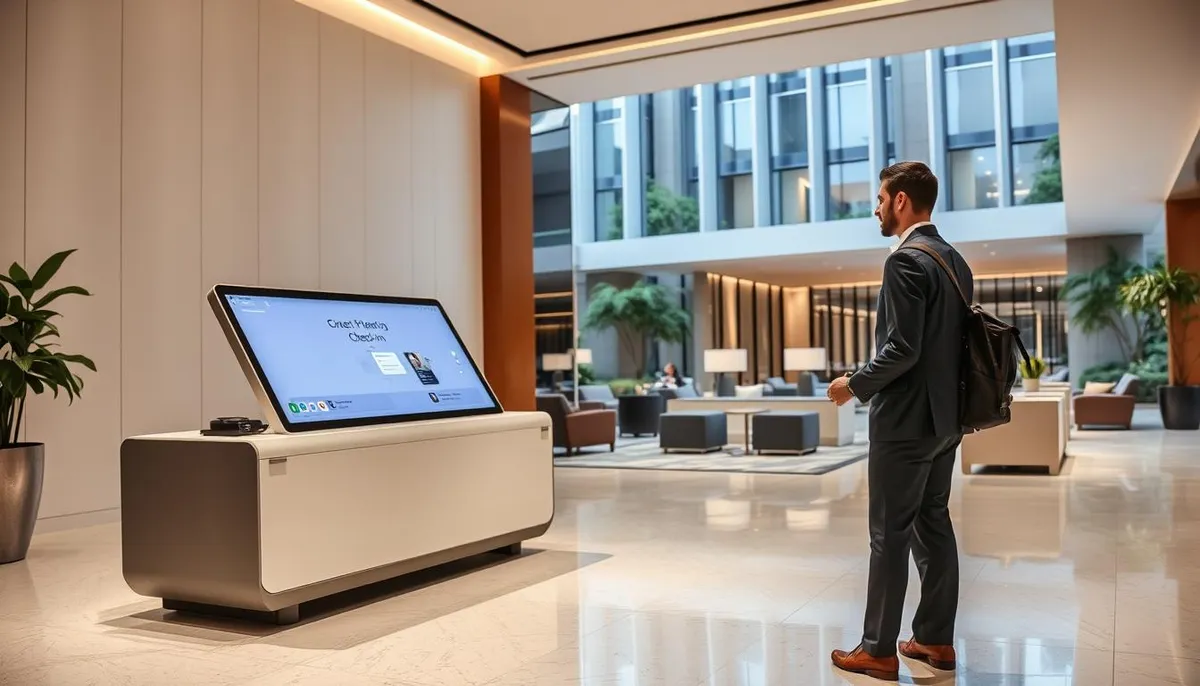 solution mobile check-in hôtel