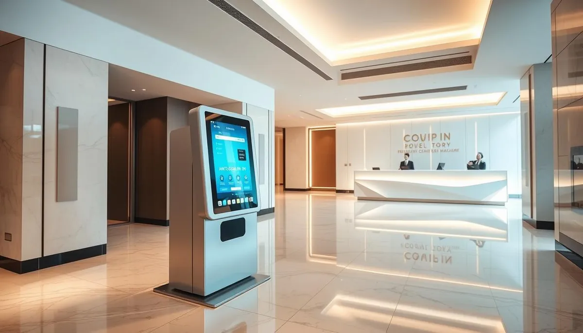 accueil automatisé hôtels