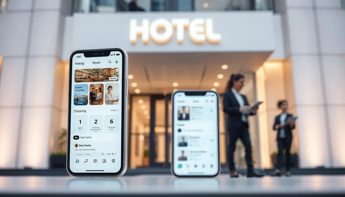 Application mobile pour gestion hôtelière