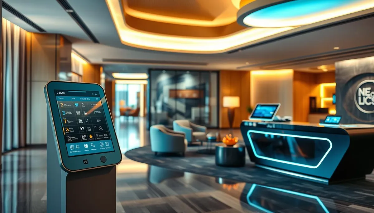 technologies d'accueil hôtelières