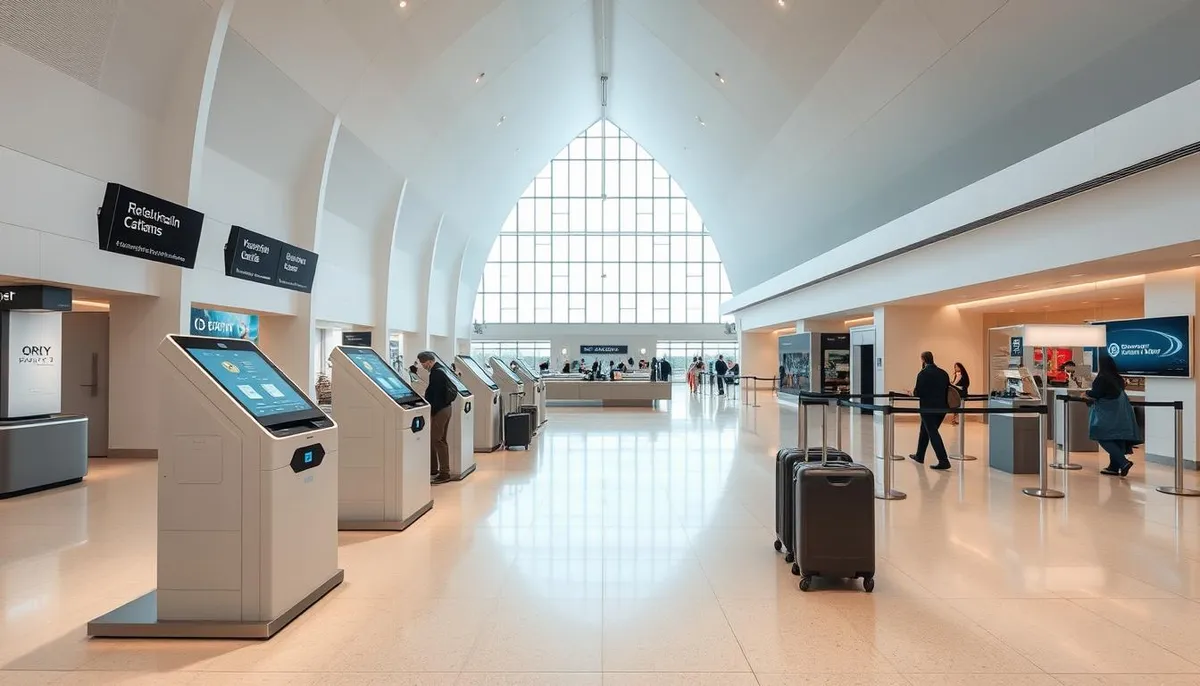 accueil automatisé aéroport Orly