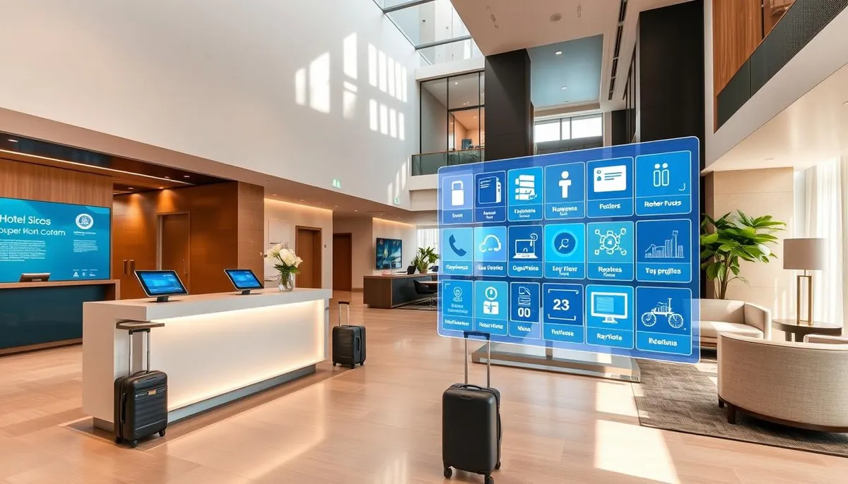 fonctionnalités pms hotel