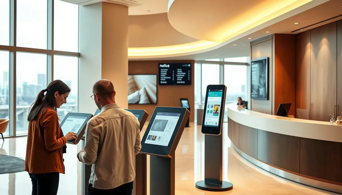 solutions accueil hôtelier automatisé