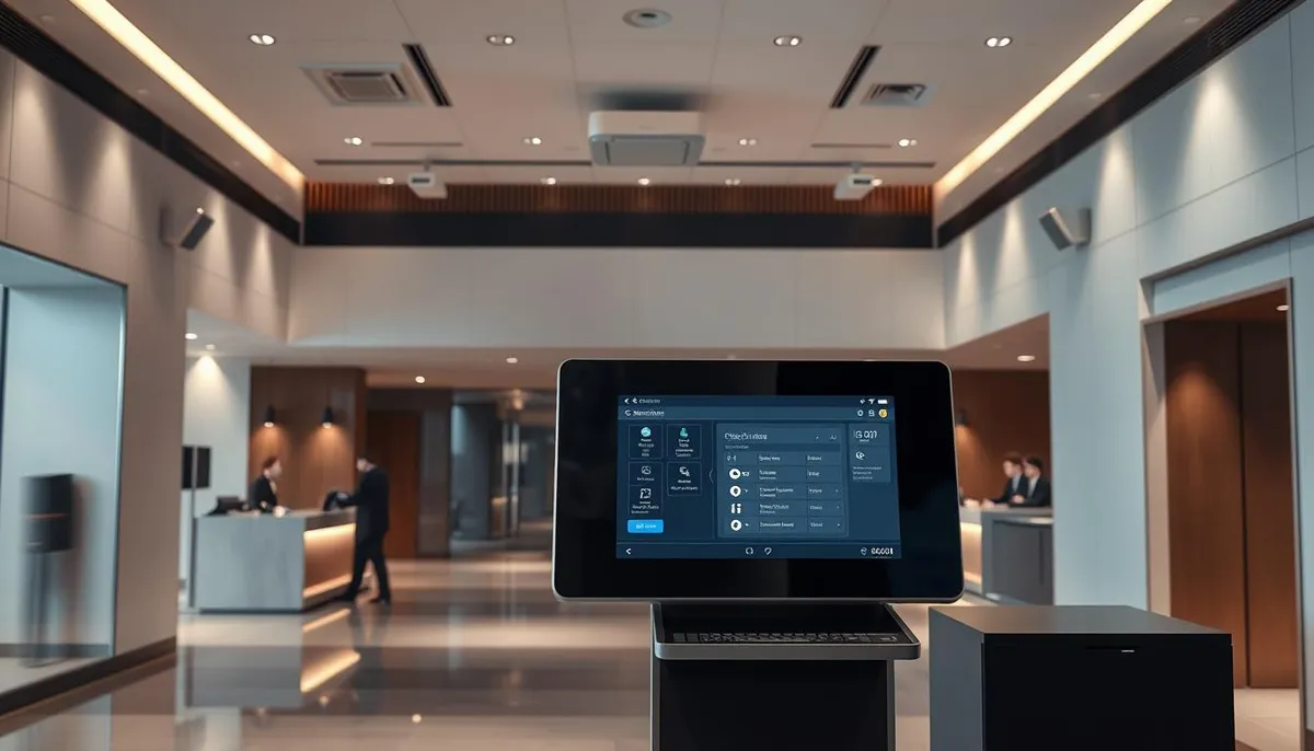 solutions automatisées check-in hôtel
