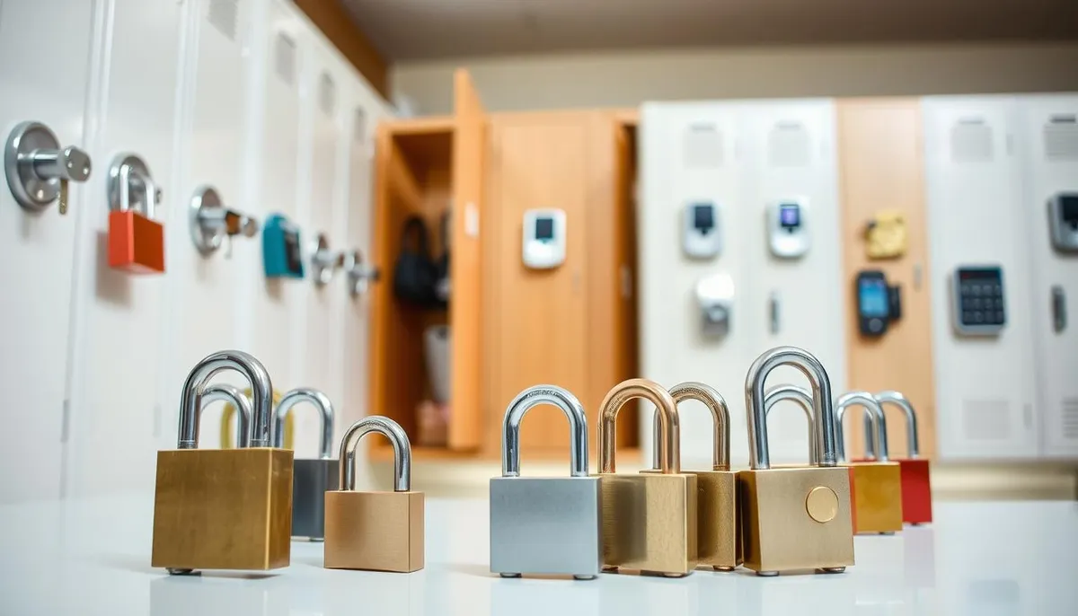 types serrures casiers