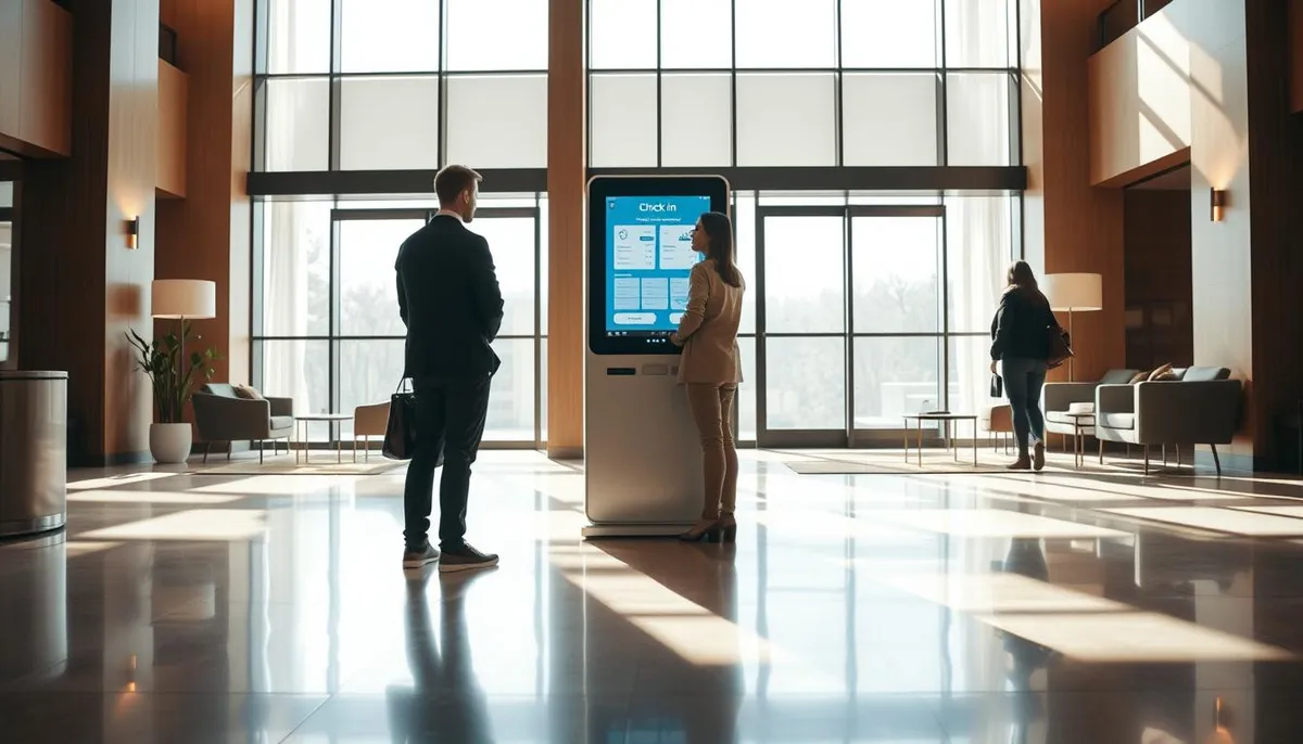 solution digitale check-in hôtellerie
