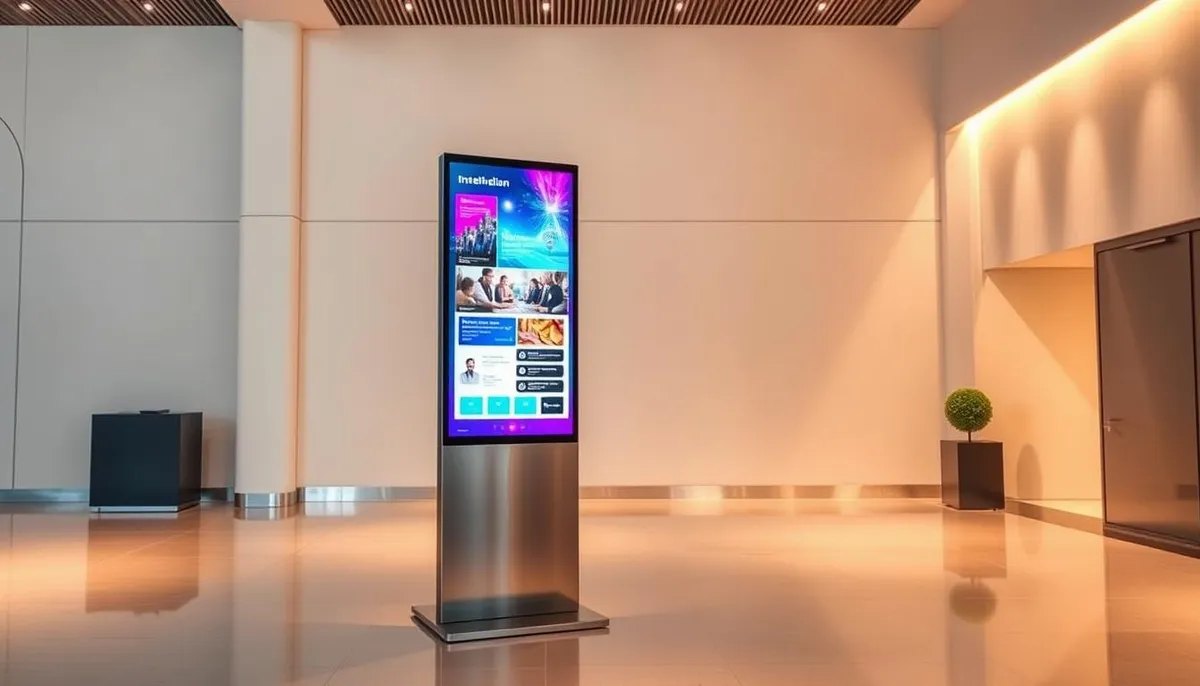 totem interactif entreprise