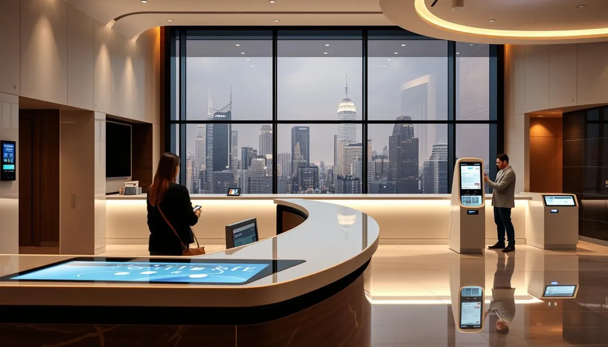 solutions automatisées accueil hôtelier