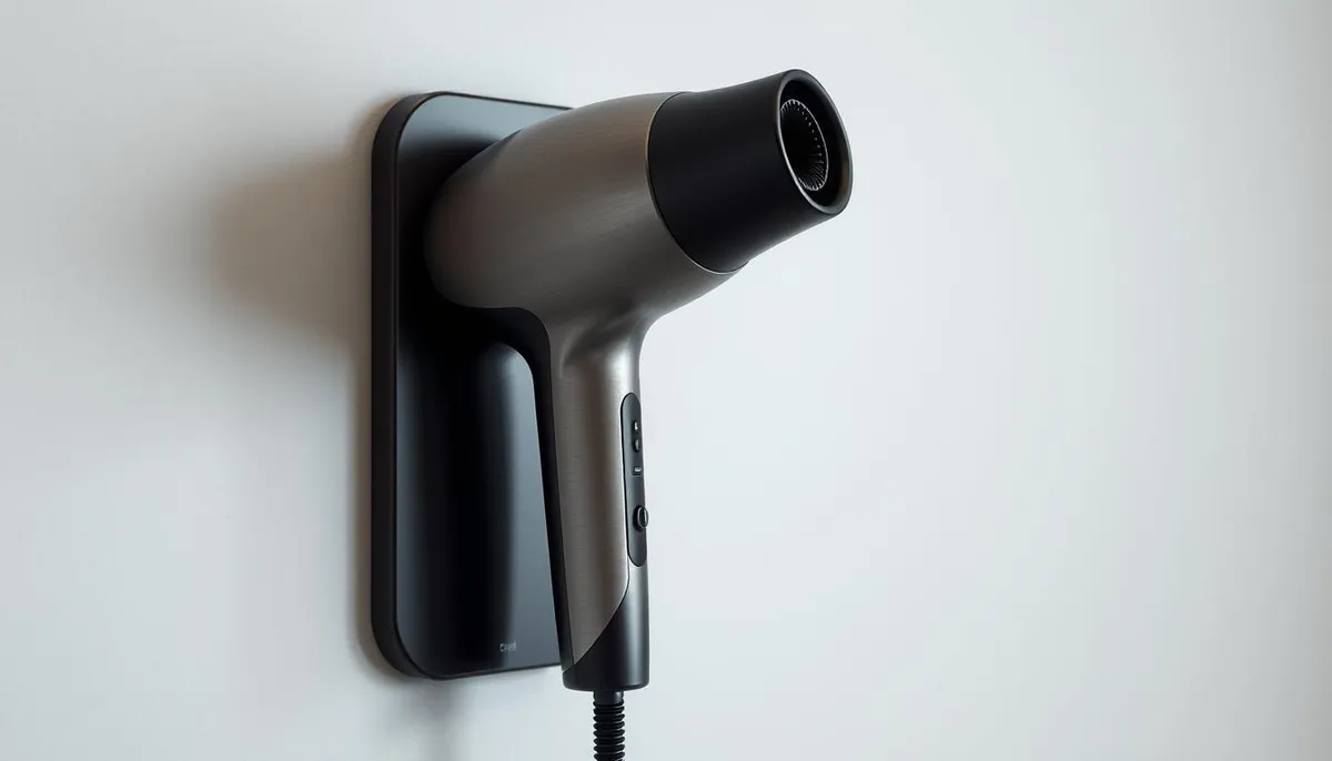 sèche-cheveux mural design