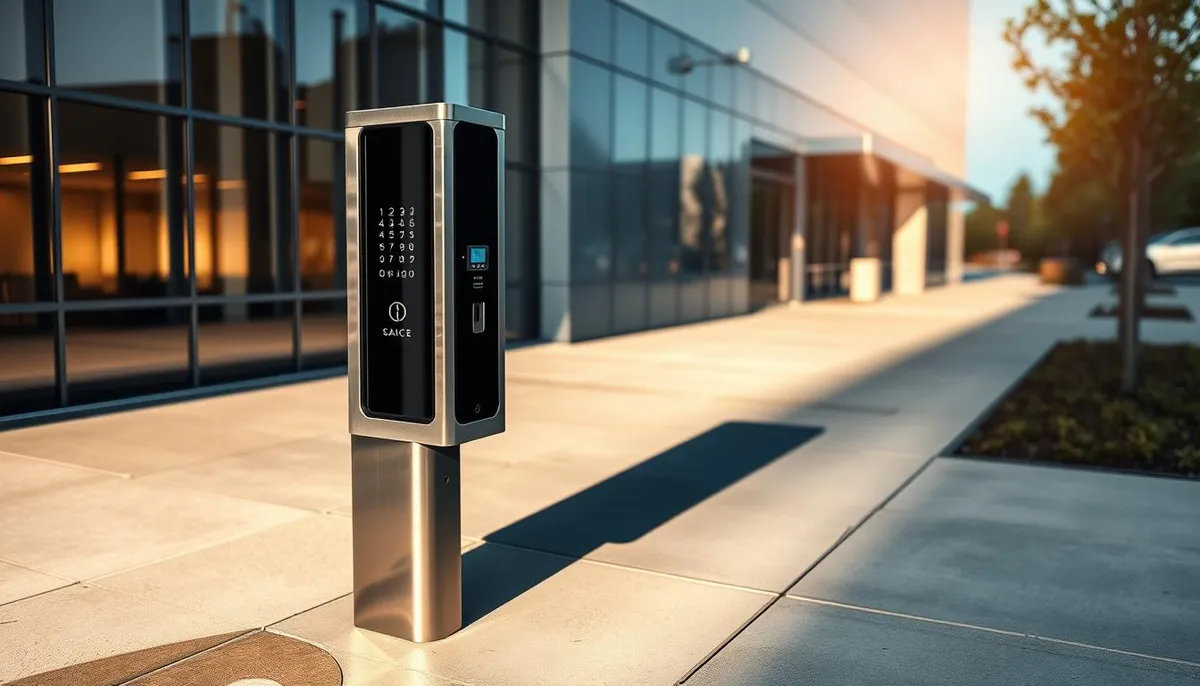 borne extérieure automatique