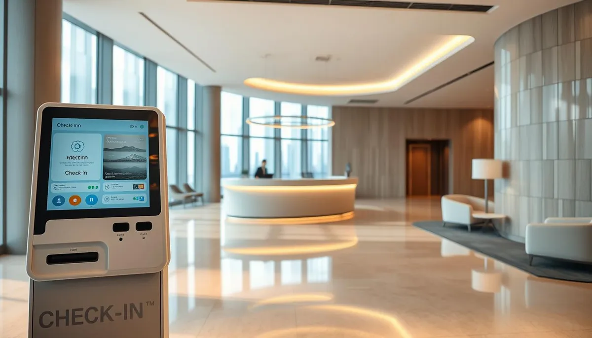 solutions réception automatique hôtel