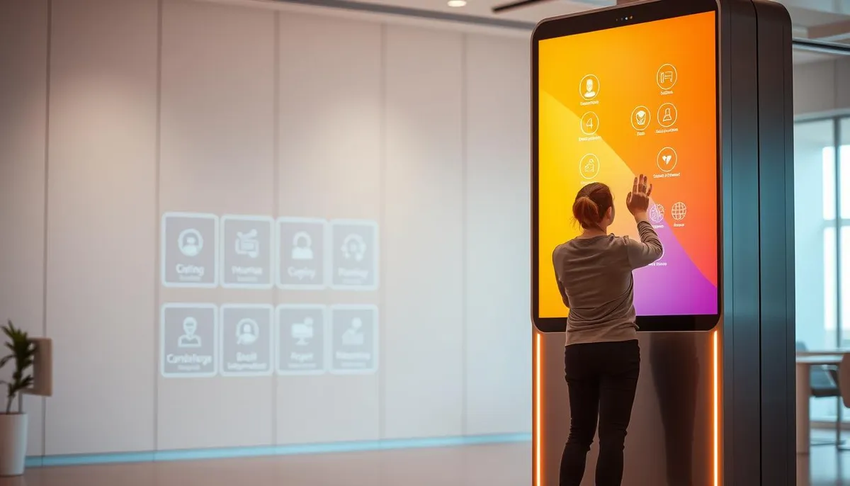 totem interactif communication