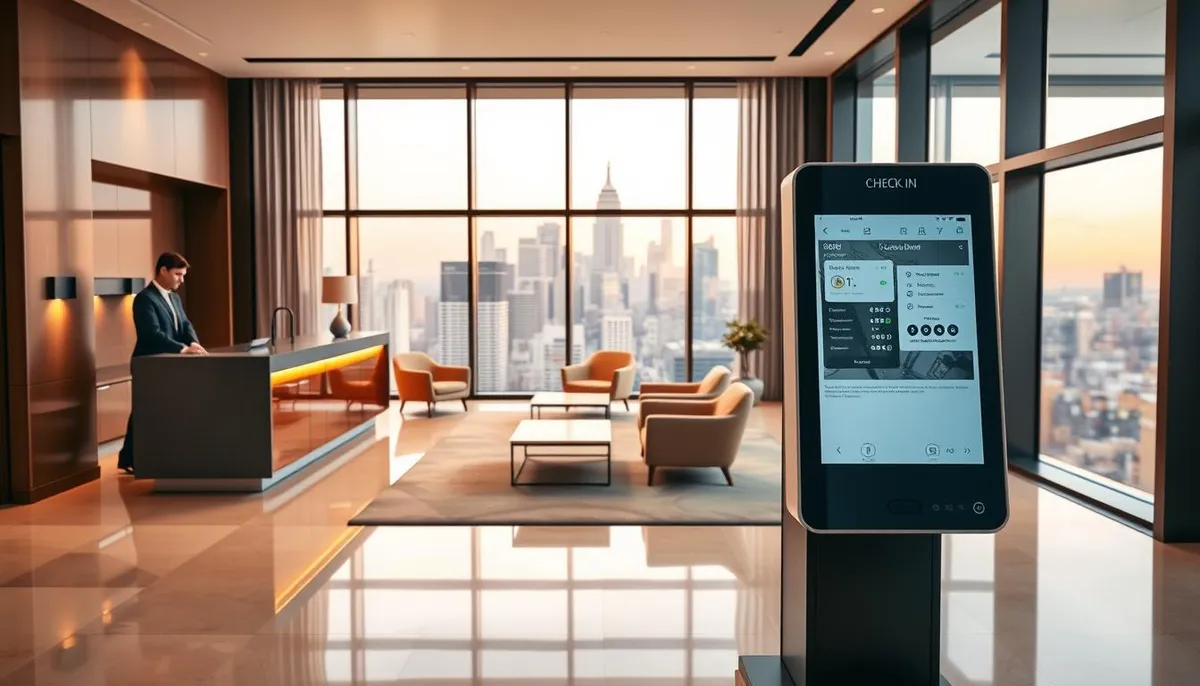 automatisation accueil hôtelier