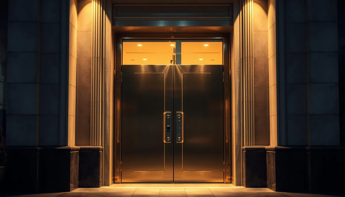 porte pour hôtel sécurisée