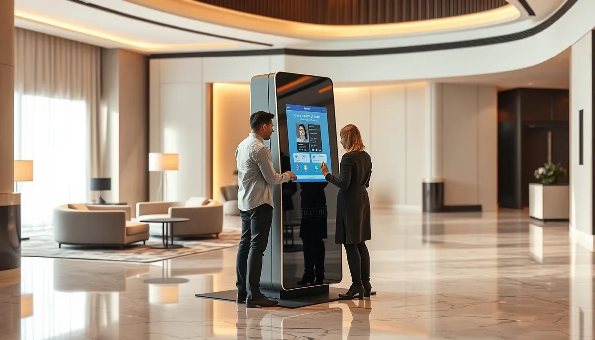 Bornes d'accueil automatisé DUO