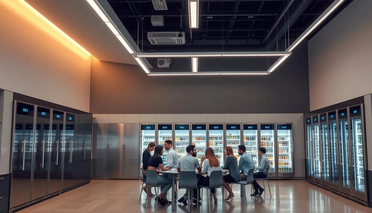 frigos connectés entreprise