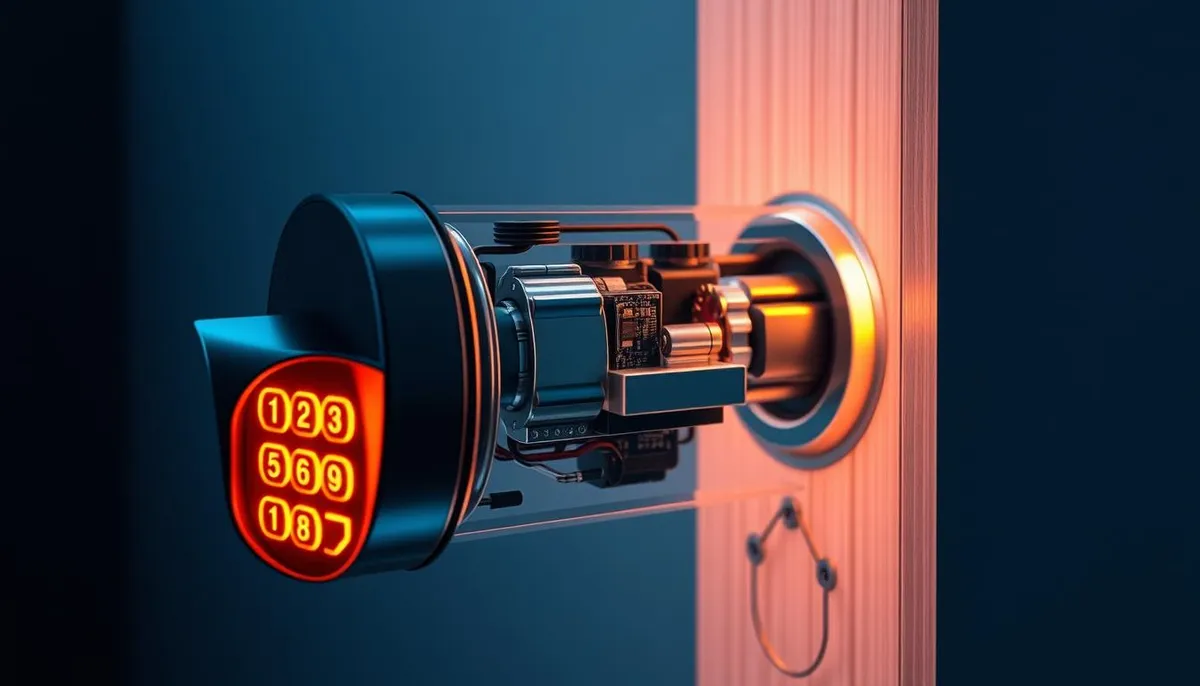 fonctionnement serrure électronique à code