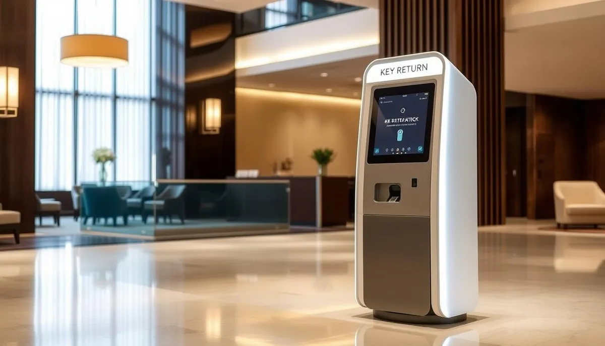 borne compacte récupération clés