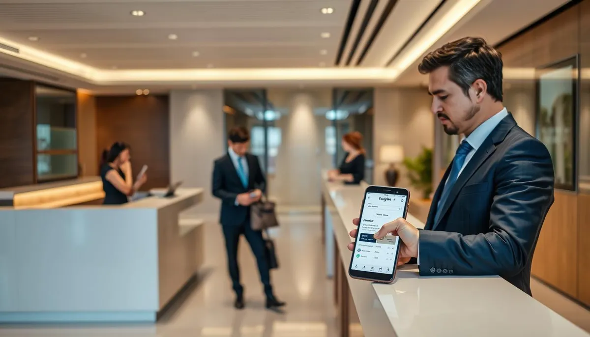 solution mobile gestion check-in