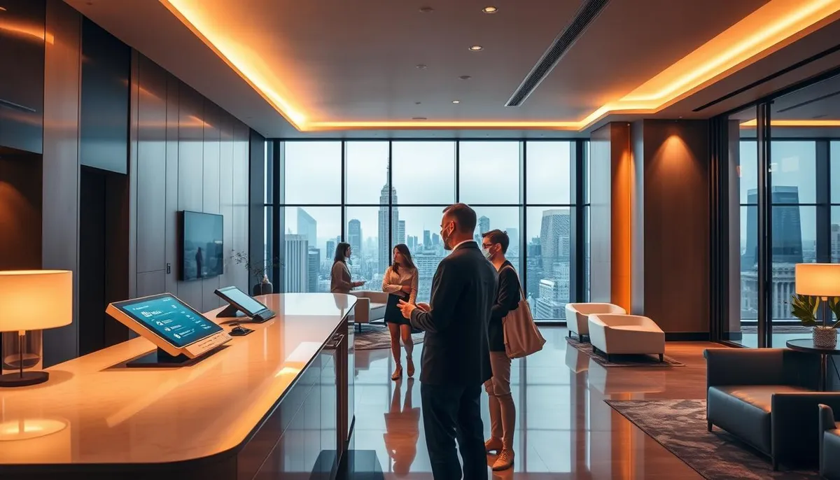 technologie accueil hôtelier