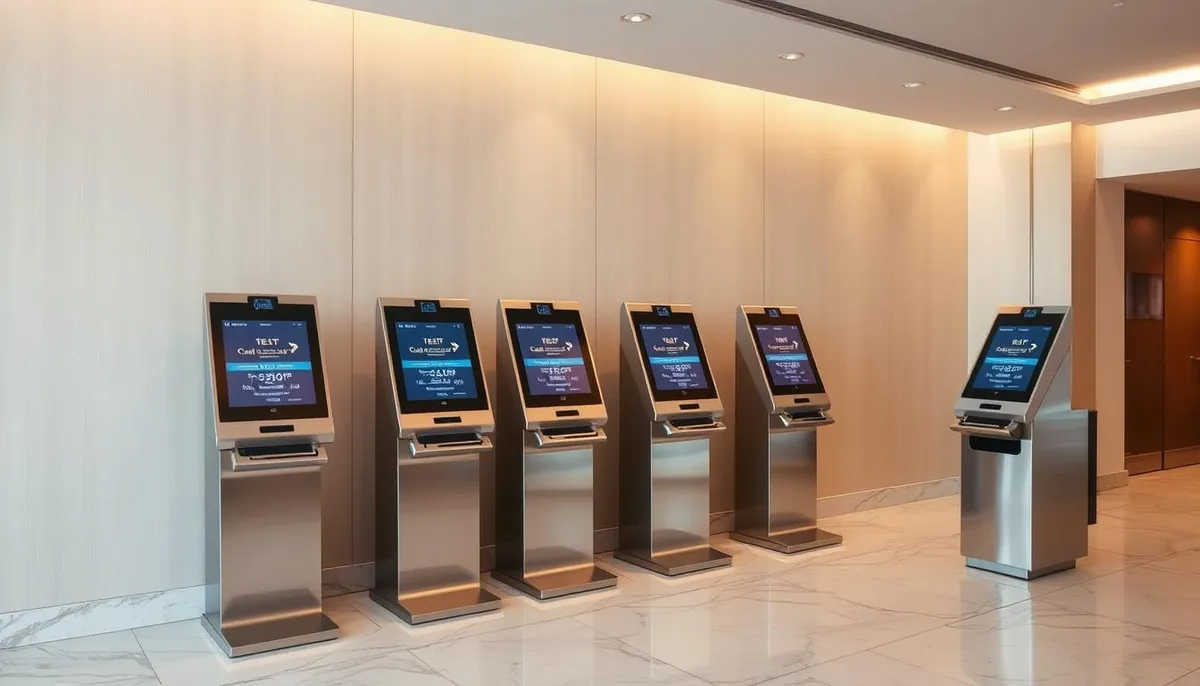 bornes accueil automatisées