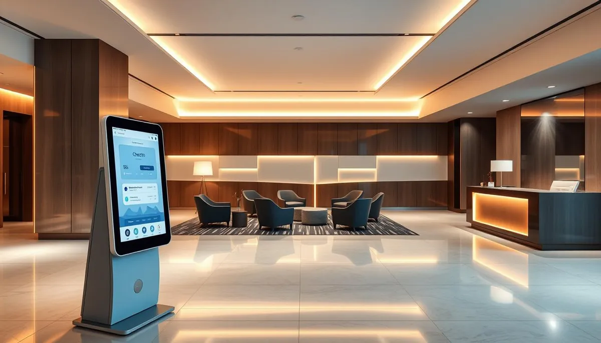 système d'accueil automatisé hôtellerie