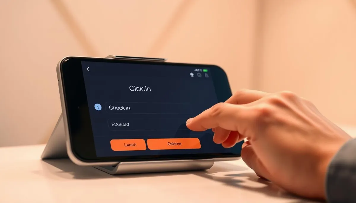 solution mobile check-in