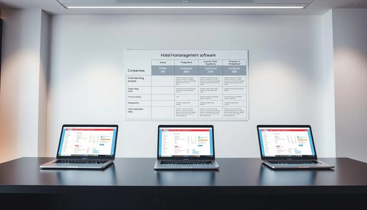 comparaison solutions gestion hôtelière