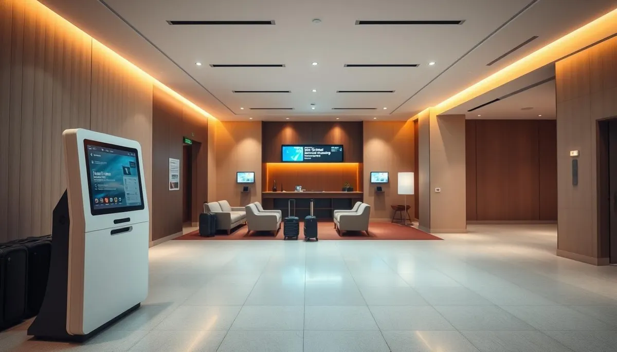 accueil intérieur automatisé