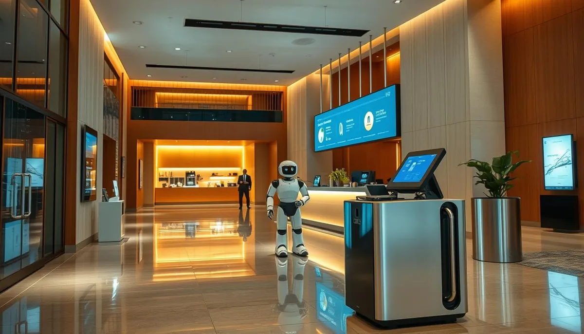 Solutions technologiques pour l'accueil automatisé en hôtel