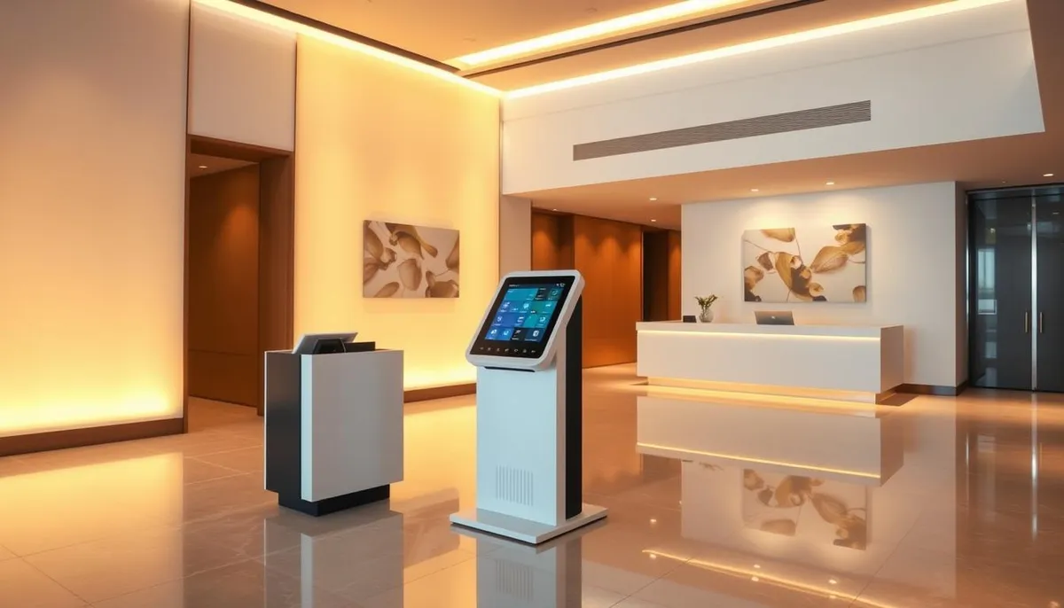 accueil automatisé hôtellerie