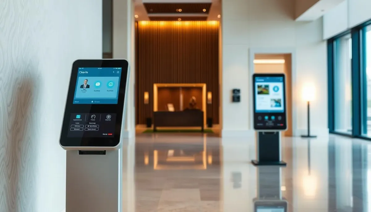 Enregistrement automatique hôtel