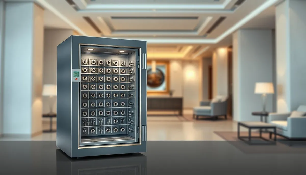 coffre clés sécurisé gestion centralisée hôtel
